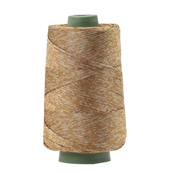 Bright Silk Medium Thick Wool Mercerized Cotton Linen Ice Rope Woven Supplies for Summer Hat Shoes Handbag Crafts