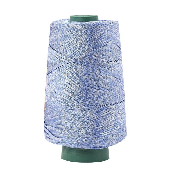 Bright Silk Medium Thick Wool Mercerized Cotton Linen Ice Rope Woven Supplies for Summer Hat Shoes Handbag Crafts