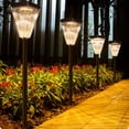 thumbnail image 1 of Bright Solar Pathway Lights Outdoor, Warm&Cool Solar Lights Outdoor, Pathway Landscape Lighting Waterproof, Auto On/Off Outdoor Light for Lawn Patio Walkway Garden Landscape, 1 of 9