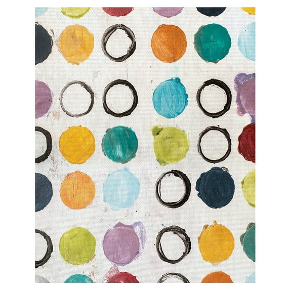 Bright Spots Abstract by Willowbrook Art Print