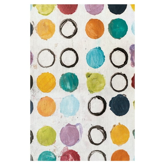 Bright Spots Abstract by Willowbrook Art Print