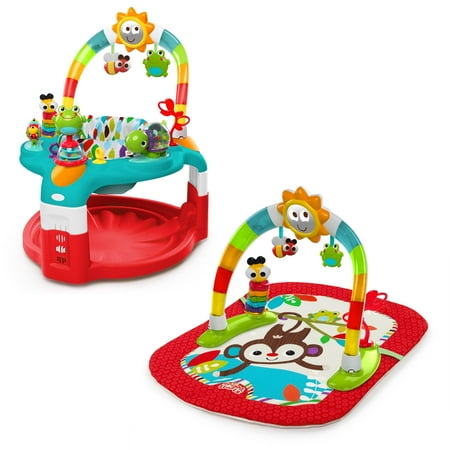 Bright Starts 2-in-1 Silly Sunburst Activity Gym & Saucer