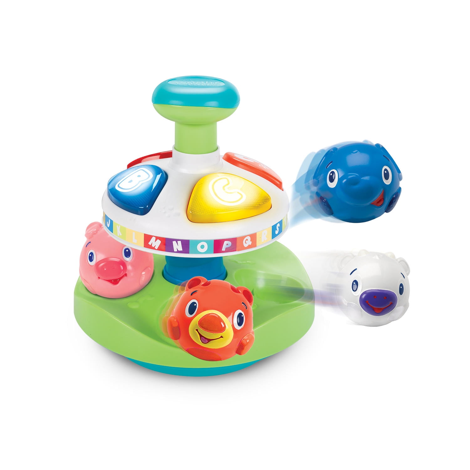 Bright starts spinning top top