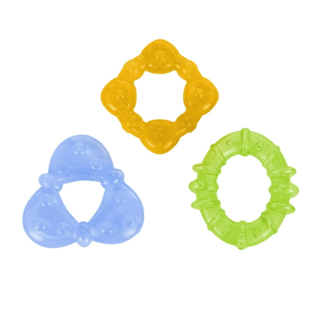 Bright Starts Chill & Teethe Water-filled BPA-free Baby Teething Toy, Ages 3 Months+