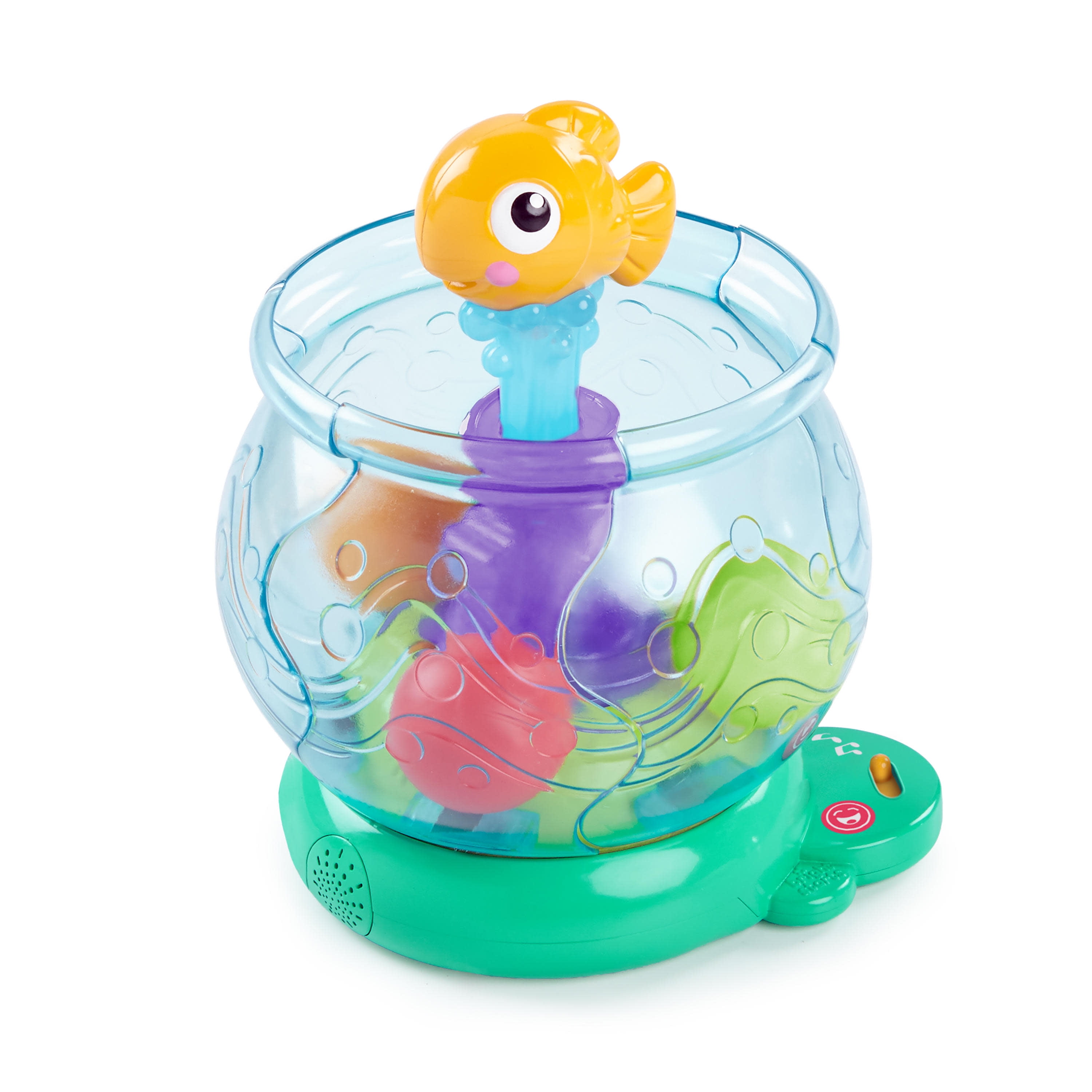 Bright Starts Funny Fishbowl Ball Popper Musical Activity Toy with Lights,  Ages 12 months +