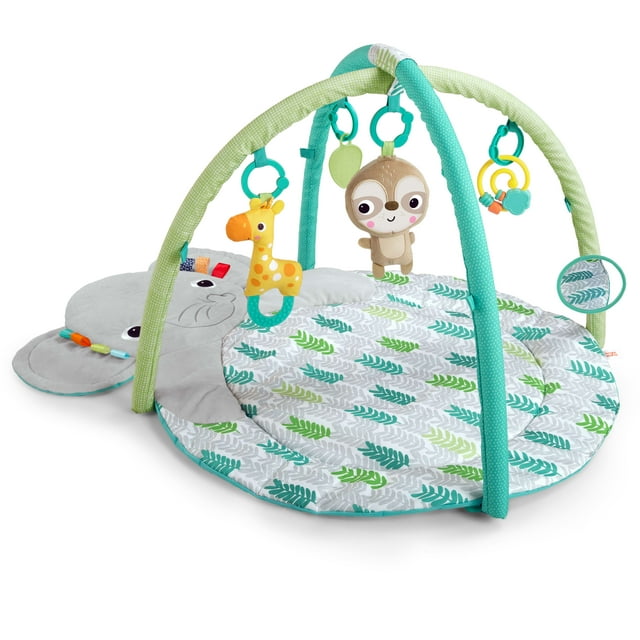 Bright Starts Hug ‘n Cuddle Elephant Activity Baby Gym and Tummy Time