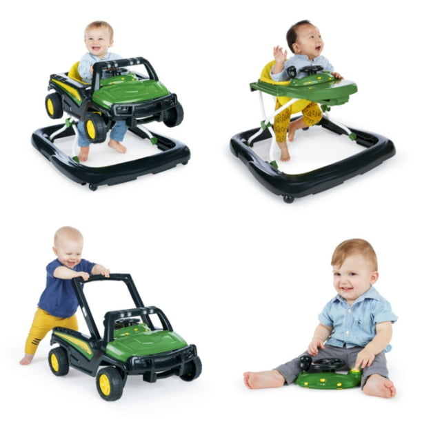 Bright Starts John Deere Gator 4in1 Baby Walker with Removable