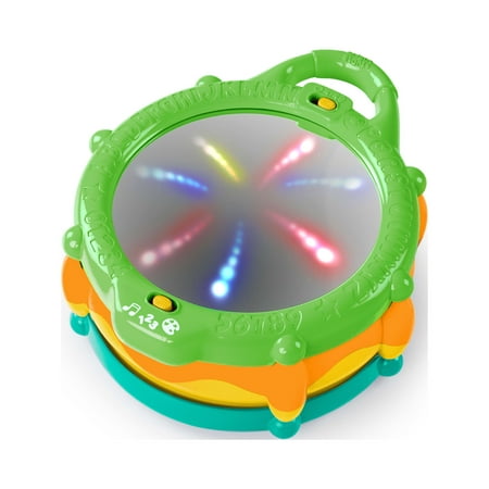 Bright Starts Light & Learn Drum with Melodies, Ages 3 months +