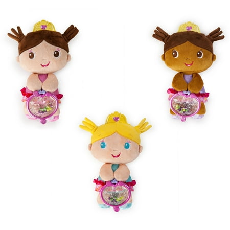 Bright Starts Little Princess Rattle Teether Plush Toy