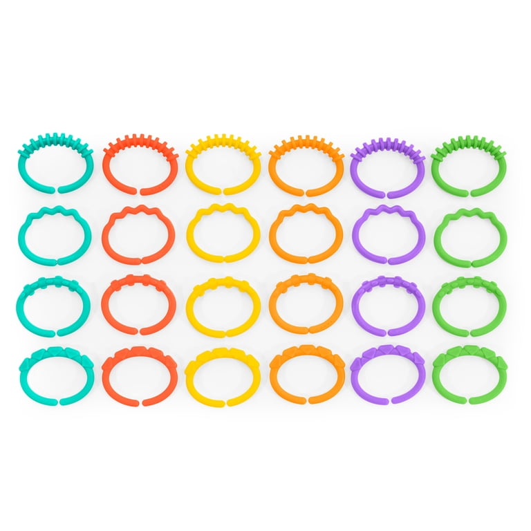 Bright Starts Lots of Links Take-Along Toys, Ages Newborn Plus
