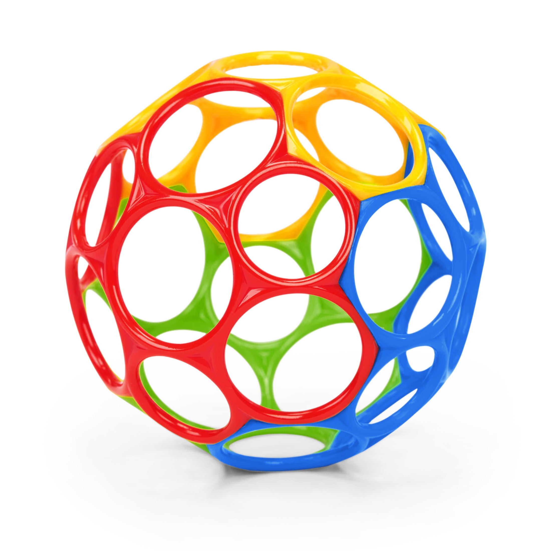 Oball Easy Grasp Classic Ball Baby Toy, Multicolor, Unisex, 4 Inches