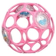 thumbnail image 1 of Bright Starts Oball Rattle Easy-Grasp Toy - Pink, 1 of 8
