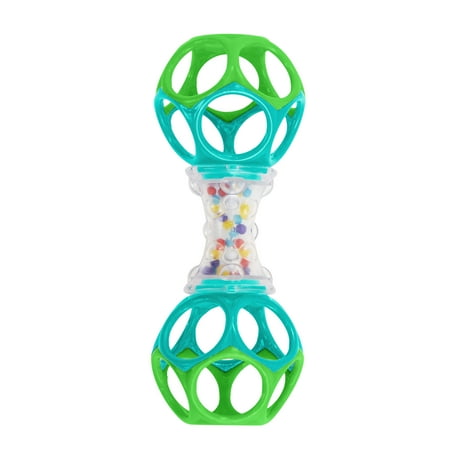 Bright Starts Oball Shaker Rattle Toy Ages Newborn +