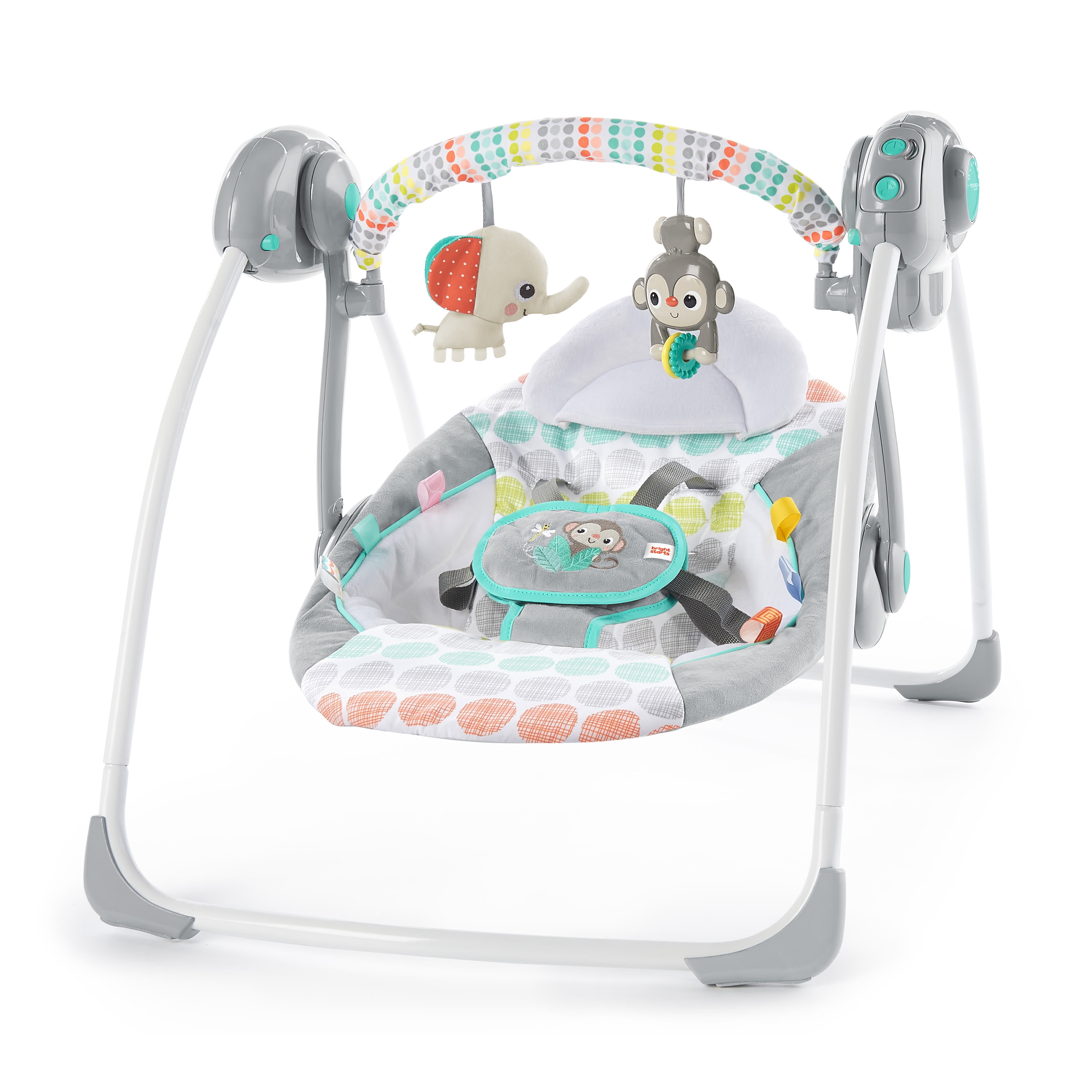 Bright Starts - Whimsical Wild Portable Baby Swing