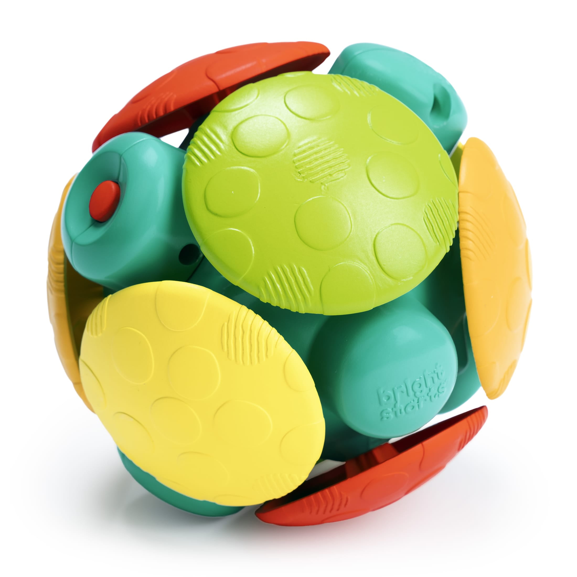 Bright Starts Wobble Bobble Crawl & Chase Baby Activity Ball Toy, Unisex, Ages 3 Months +