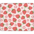 Bright Strawberry MultiCode Small Mouse Pad Gaming Mouse Pad & Desk