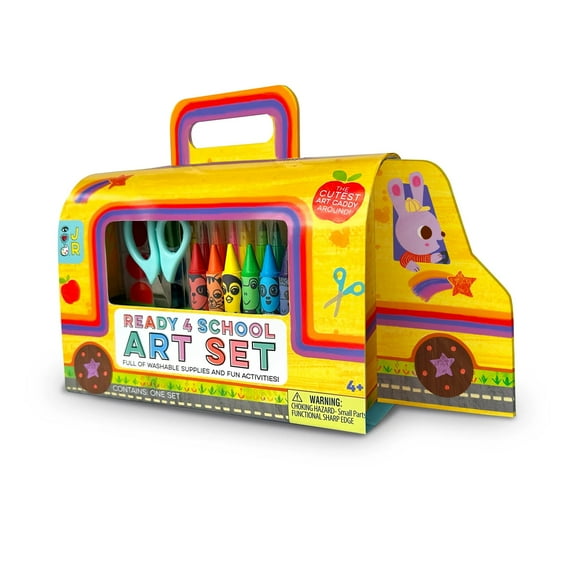 Bright Stripes - Ready 4 School Art Set: The Cutest Art Caddy Around!
