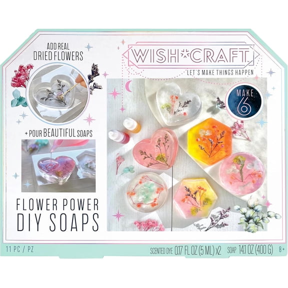 Bright Stripes - Wish*Craft: Flower Power DIY Soap Making Kit