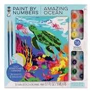 Bright Stripes iHeartArt Paint By Number Kit - Amazing Ocean