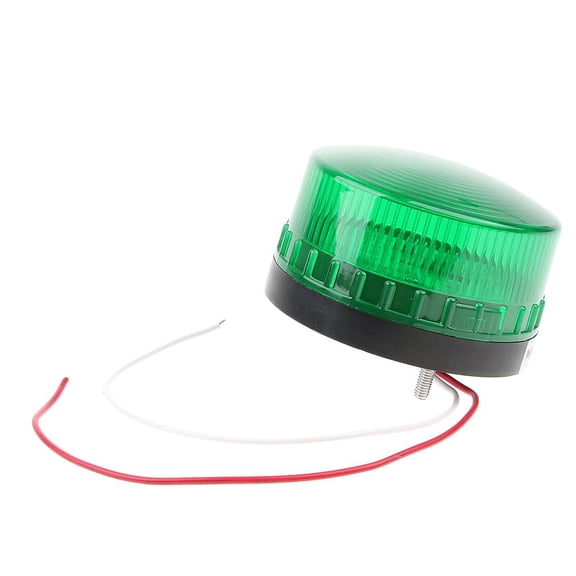 Bright Strobe Beacon Light Caution Warning Flashing LED Light Green