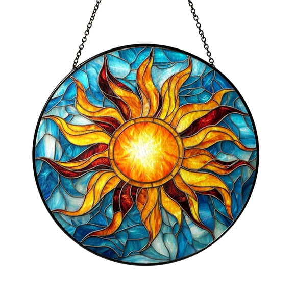 Bright Sunlight Window Art – Faux Stained Glass