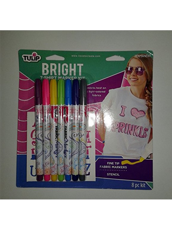 Bright T-shirt Marker Kit