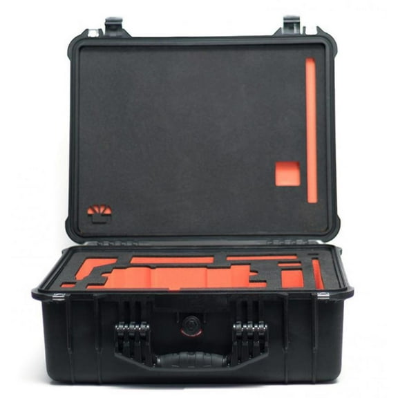Bright Tangerine Pelican 1550 Case with Custom-Cut Foam for VIV and VIV 5" Matte Box