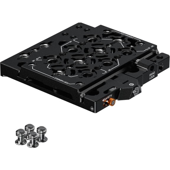 Bright Tangerine Sliding Top Plate for RED V-RAPTOR Camera