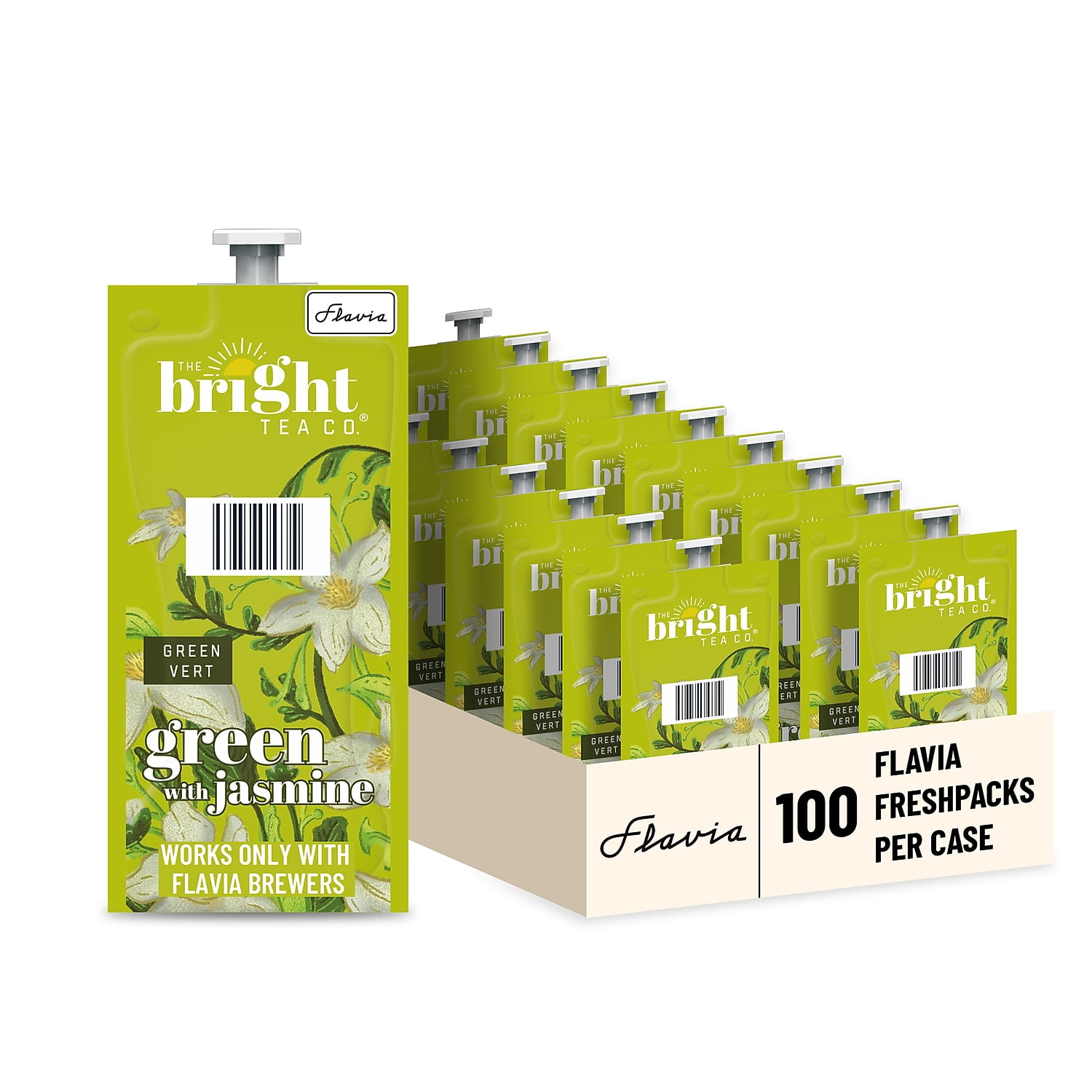 Bright Tea Co. Bright Tea Green w/Jasmine 10/CT Green B503