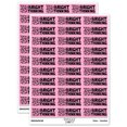 thumbnail image 1 of Bright Thinking Christmas Lights Teacher Student School Sticker Set - Light Pink - Matte Finish - 1.75" Medium, 1 of 7