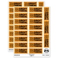 thumbnail image 1 of Bright Thinking Christmas Lights Teacher Student School Sticker Set - Orange - Matte Finish - 2.00" Large, 1 of 7