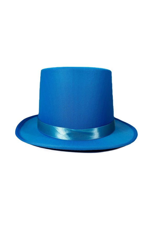 Bright Top Hats for Musical Festival Adult All Matchiing Party Hat Unisex Headwear Stage Show Hat Roleplaying Tall Hat