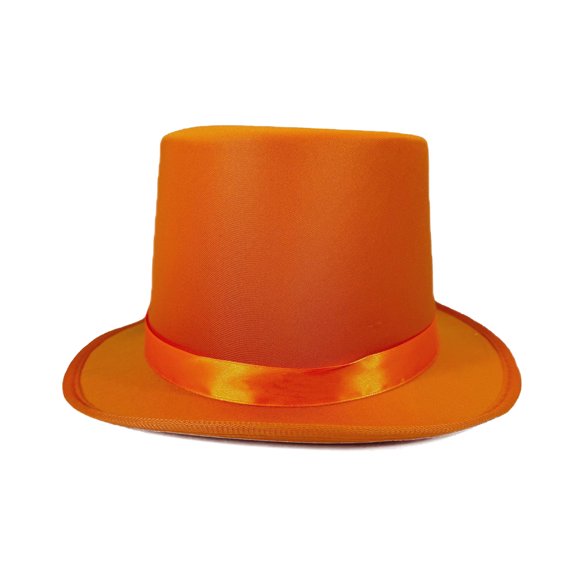 Bright Top Hats for Musical Festival Adult All Matchiing Party Hat Unisex Headwear Stage Show Hat Roleplaying Tall Hat
