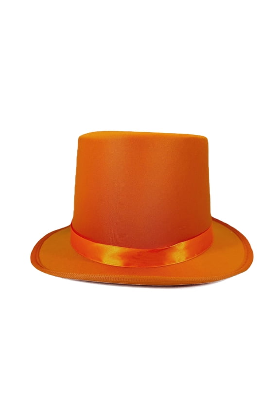 Bright Top Hats for Musical Festival Adult All Matchiing Party Hat Unisex Headwear Stage Show Hat Roleplaying Tall Hat