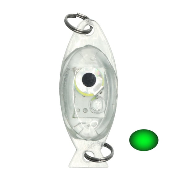 Bright Trap Lamp LED Underwater Flasher Light for Squid Fishing, ABS Material, Water-Activated, Flashing, 180+hrs Battery, Saltwater/Freshwater, Compact 4.8x1.8cm, Color C
