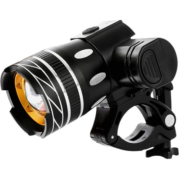 Bright USB Rechargeable Bicycles Light Powerful Bicycles Front Headlights 3 Light Modes for Cycling