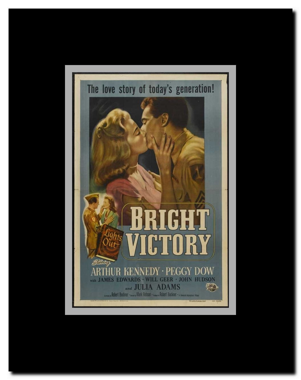 Bright Victory Framed Movie Poster