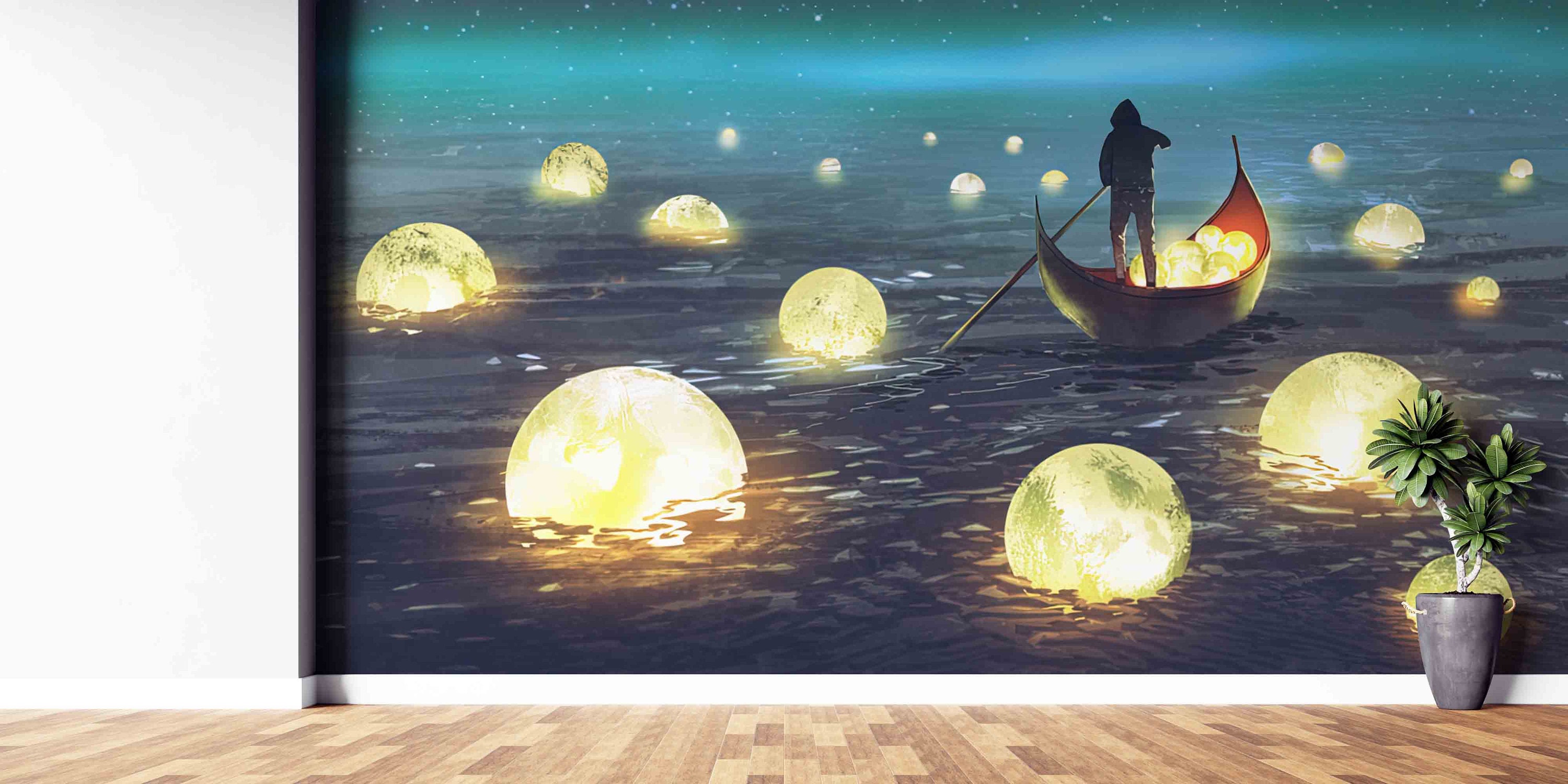 Custom Size Wall Murals,Music Festival KTV Bar Wall Huan Night Wall - View #2