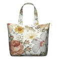 thumbnail image 1 of Bright Watercolor Flower Print Duffel Artistic Floral Weekender Tote, Lightweight, , Large Capacity, 1 of 5