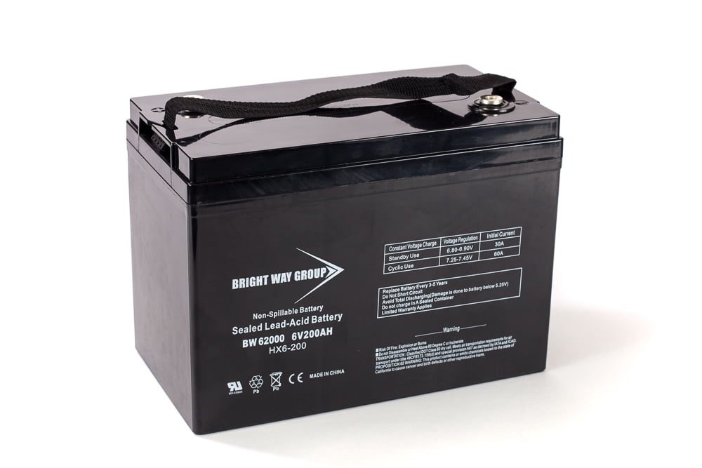 Bright Way Group SLA Battery 6v 200amp with an IT terminal