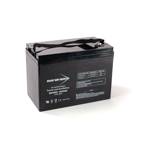 Bright Way Group SLA Battery 6v 200amp with an IT terminal