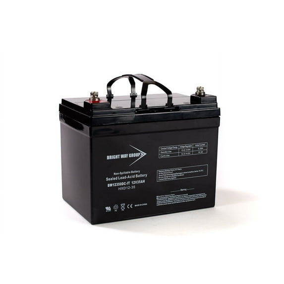 Bright Way Replacement Battery for EB12350 IT (Group U1) Exell Battery SLA Battery 12V 35AH IT