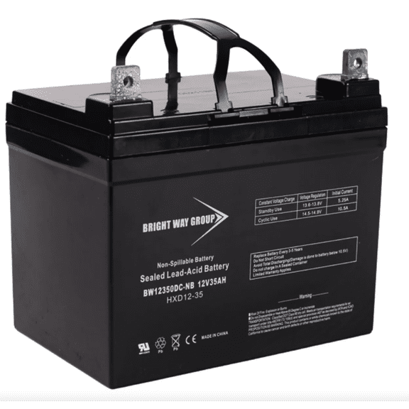 Bright Way Replacement Battery for Electric Mobility 300 12V 35Ah NB Wheelchair Battery