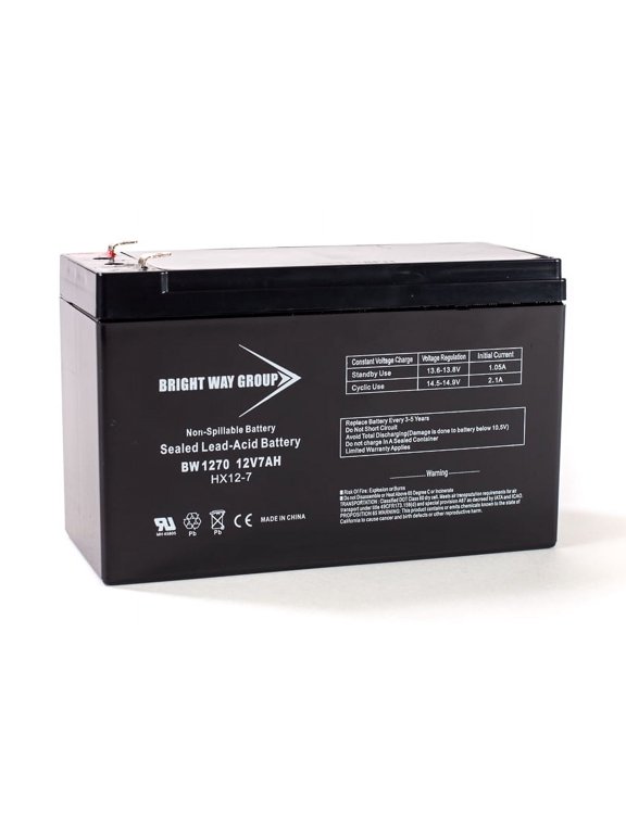 Replacement Battery for SLA JohnLite 12 volt 7.0Ah 12V 7Ah Emergency Light