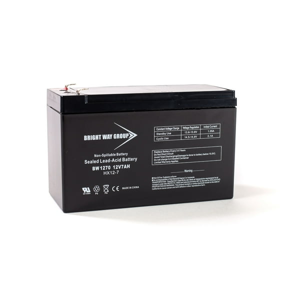 Bright Way Replacement Battery for SLA Leoch LP12-9.0 12V 7Ah Sealed Lead Acid