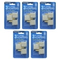 thumbnail image 1 of Bright Way TPA3 Outlet Adapters 3 to 2 Prong 3 Count, 5-Pack, 1 of 6