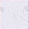 thumbnail image 1 of Bright White Jacquard Scroll Chiffon, Fabric By the Yard, 1 of 1