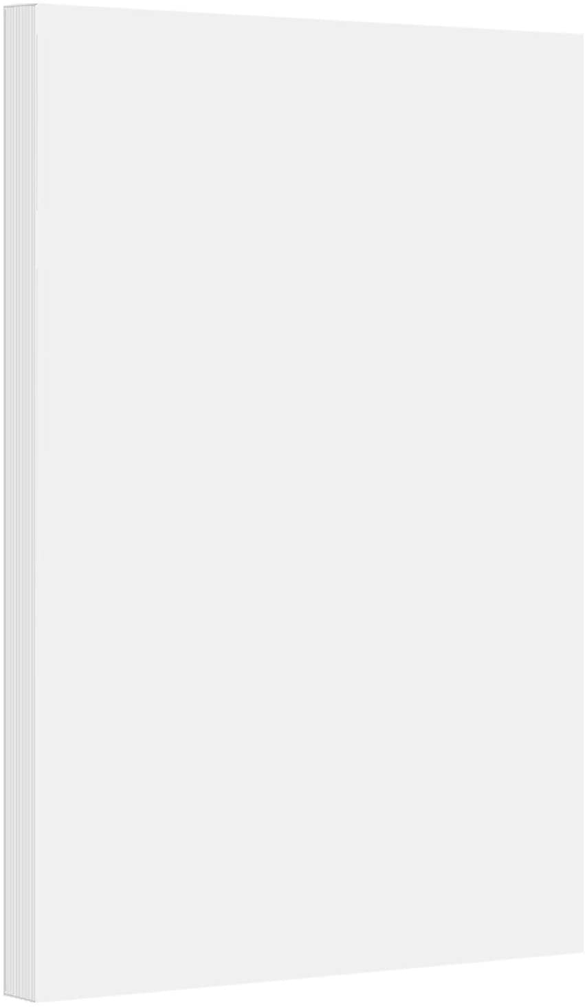 Bright White Paper 70 lb Text Smooth 8.5" x 11" - Pack of 500 Sheets