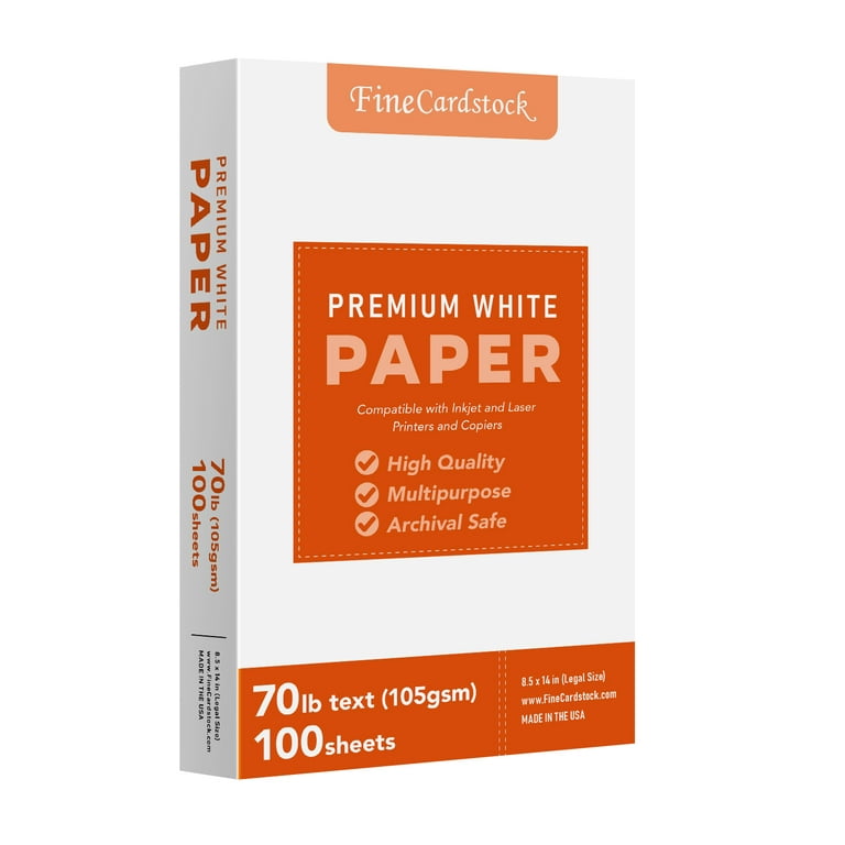 White Multipurpose Laser Go Bond Paper, 8.5 X 11