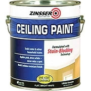 Bright White, Zinsser Ceiling Paint & Primer in One- 260967, Gallon
